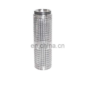 Perforated stainless steel filter tube filter cartridge