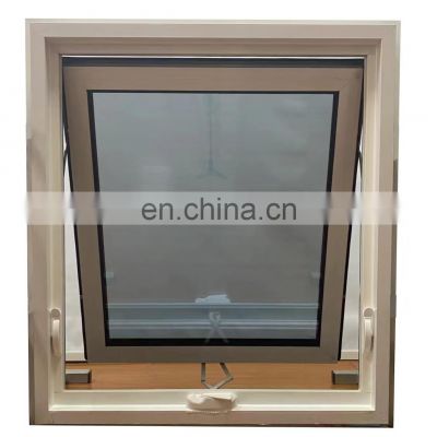 American Style Crank Handle Manual Control Awning Window With Mesh