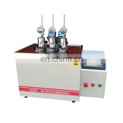 Chinese Supply Laboratory Plastic Rubber Softening Point Vicat Tester