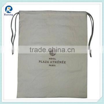 2013 wholesale cotton fabric drawstring bag