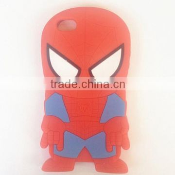 Hot Selling Silicon Skin 3D Animal Cover For iPhone5 5s Back Covers