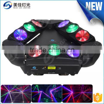 rgbw 4in1 led beam stage 9x10w spider led moving head light