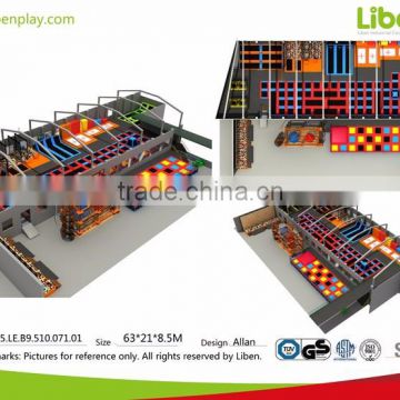 High quality large size trampoline shanghai