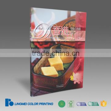 High Quality Custom Perfect Binding Cook Book Printing