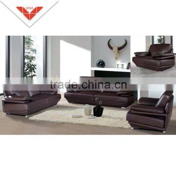 Popular model R85 simple leather sofa set