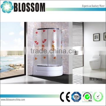 zhejiang Blossom cost of glass outdoor camping shower ring enclosure