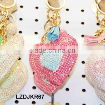 fashion heart shaped keychains LZDJKR67