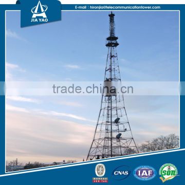 Hot selling factory price angular steel microwave antenna tower