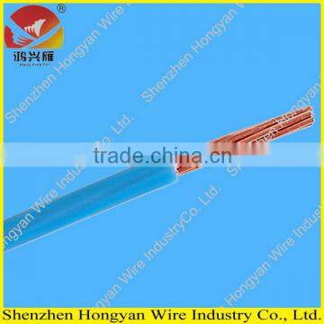 H07V-R 450/750V single core 4.0mm2 copper conductor PVC electric wire