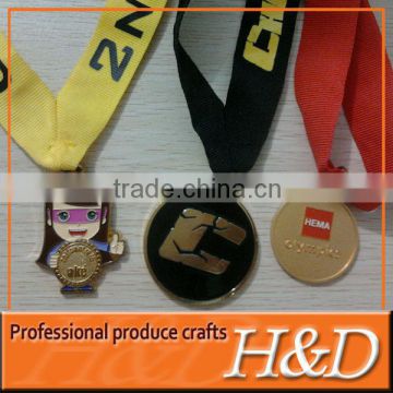 enamel/stoving varnished sport cheap customized medals