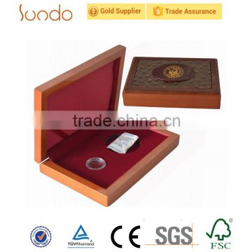 handmade elegant design gold coin box