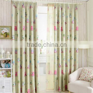 cheap home use polyester window curtains