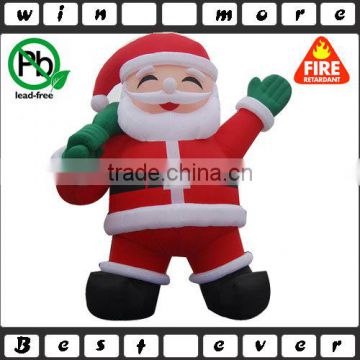 Inflatable Christmas Santa Claus decoration / Father Christmas Inflatable