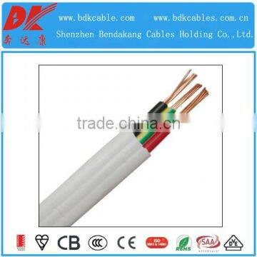 Copper Conductor PVC Insulated and Sheathed 1.5mm2 Flat TPS Cable