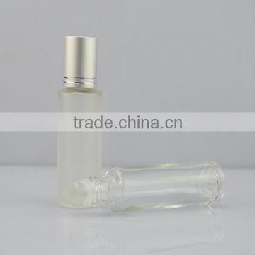10ml glass roll on bottle perfume essential oil roll-on bottles with roller ball and silver cap                        
                                                Quality Choice