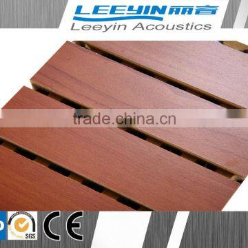 hot sale wooden grooved acoustic wall for decoration