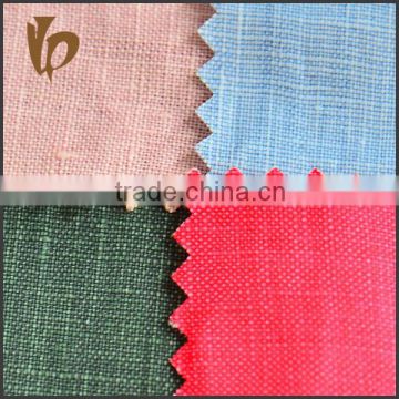 2016 New Designer Textile 100% Linen Fabric Scraping Fabric