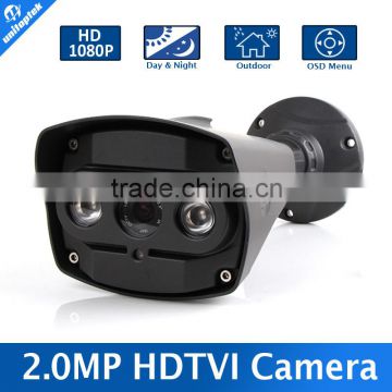 2MP Black HD-TVI Camera IR 1/3" HD TVI Bullet Camera Day/Night Video ecurity Outdoor 1080p