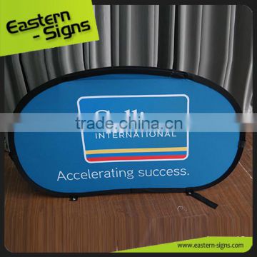 Attractive Clear Smart Tension Fabric Dye Sublamtion Outdoor A Frame