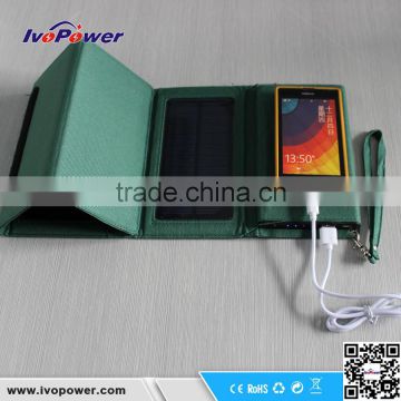 New solar mobile phone charger power bank