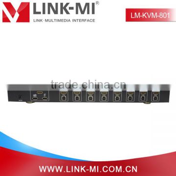 LINK-MI OEM LM-KVM801 1920x1440 HD Video 8 port HDMI KVM Switch with USB