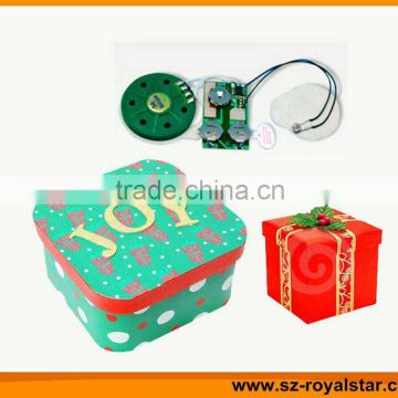 Christmas Music Tin box,gift box