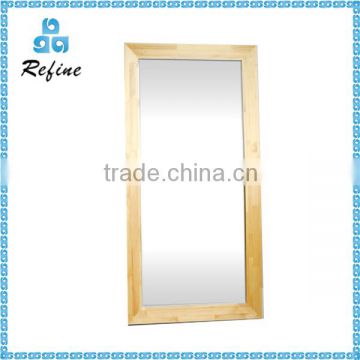 Cheap Wooden Large Wall Mirror Decor Sale