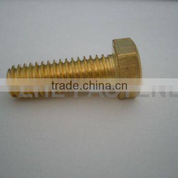 DIN933 brass hex bolts