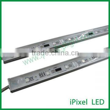 LPD6803 30 leds 10 pixel fullcolor led bar SMD 5050 in aluminum case