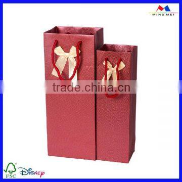 Kraft Paper Gift Bags with printing Paper Handle