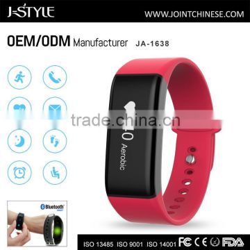 Confortable wearing band smart bracelet heart rate monitoring