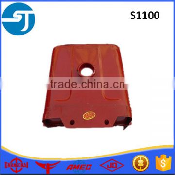 Water cooled diesel engine parts S1100 stainless steel fuel tank