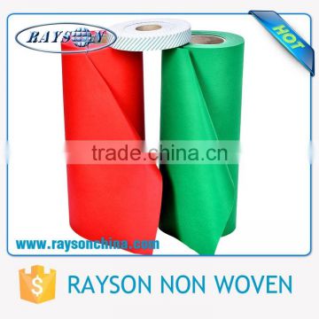 Any Colors Standard Width 2m / 2.4m / 3.2m Paper Tube 2" or 3" Roll PP Spunbond Nonwoven Fabric