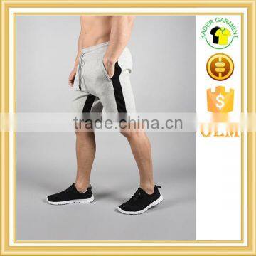 Mens fitness bodybuilding wholesale sports shorts, tight fitted gym shorts made in china