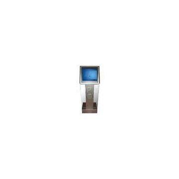 Multi-media interactive selfservice free standing touch kiosk, so many parts optional