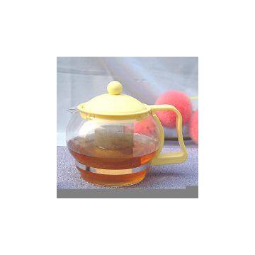 Sell Glass and Plastic Teapot with Filter