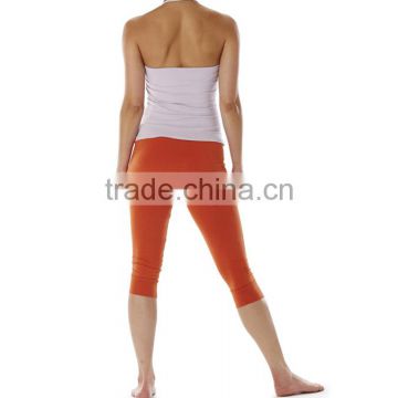 95% cotton 5% spandex custom activewear women workout tank top