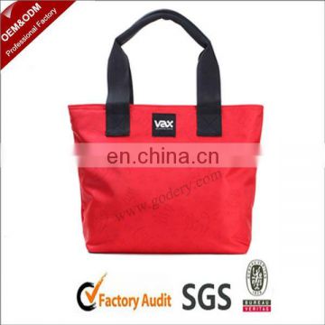 Red 2013 latest fashion nylon hand bag