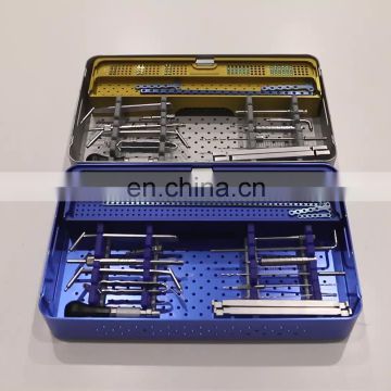Competitive Price Orthopedic Surgical Instruments 2.4mm Locking Plate Instrument Kit Veterinary Instrument Kit Instrument Box