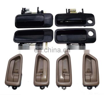 4 Inside + 4 Black Outside Door Handle For Toyota Camry 1997-2001 69210-YC030
