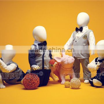 Children Fiberglass Mannequin,Abstract Kids Manikin, Cheap Dummy Model MIU1