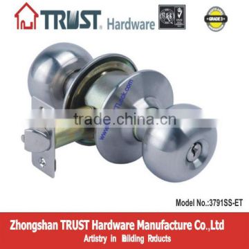TRUST Grade 3 China Cylindrical easy to install door lock