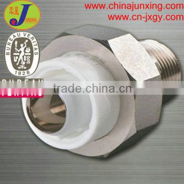 PERT Pipe fittings/ Plastic pipe fittings male threaded union