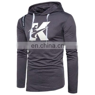 Wholesale customized spot men's long sleeve casual outdoor sports hooded pullover plus size sweat jogging suit