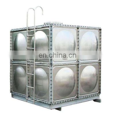 Hot Selling 304 Galvanized Stainless Steel Modular Water Tank