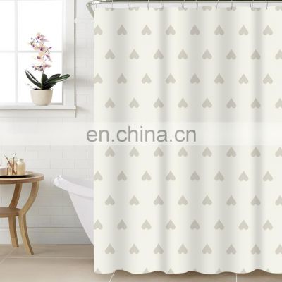 Custom shower curtains bathroom waterproof print peva shower curtain with design