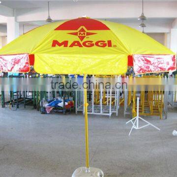 promotional printed vinyl tarpaulin pvc sun garden umbrella