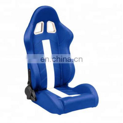 Famous racing style car seat PVC JBR-1045 New Adjustment PVC Car Sports Racing Seats