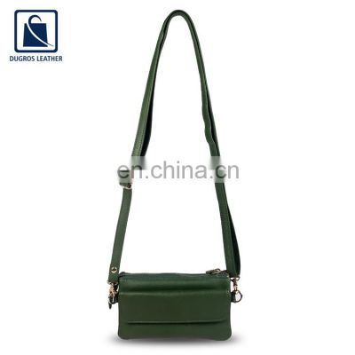Reputed Seller of Luxury Design Stylish Ladies Use Premium Quality Leather Material Made Sling Bag