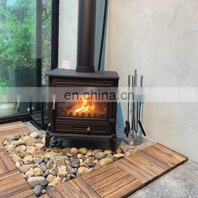 Modern Mini Decorative Portable Glass Garden Home Water Surround Villa Heating Fireplace
